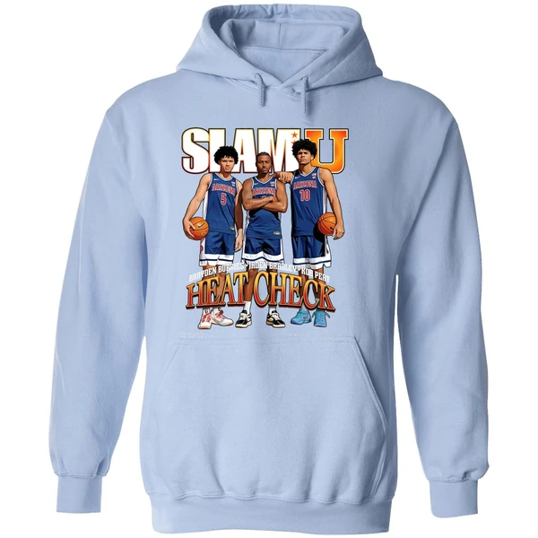 Jaden Bradley Brayden Burries And Koa Peat Arizona Wildcats Heart Check Slamu Hoodie - Image 4