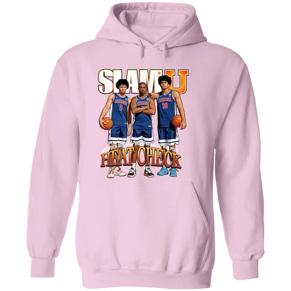 Jaden Bradley Brayden Burries And Koa Peat Arizona Wildcats Heart Check Slamu Hoodie - Image 5