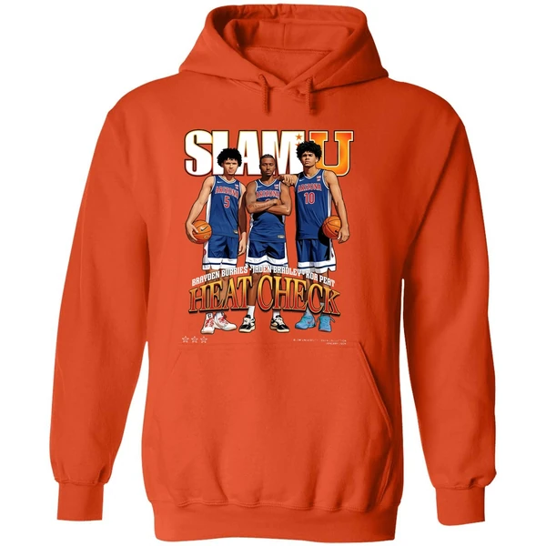 Jaden Bradley Brayden Burries And Koa Peat Arizona Wildcats Heart Check Slamu Hoodie - Image 6