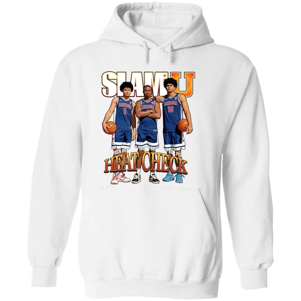 Jaden Bradley Brayden Burries And Koa Peat Arizona Wildcats Heart Check Slamu Hoodie - Image 8