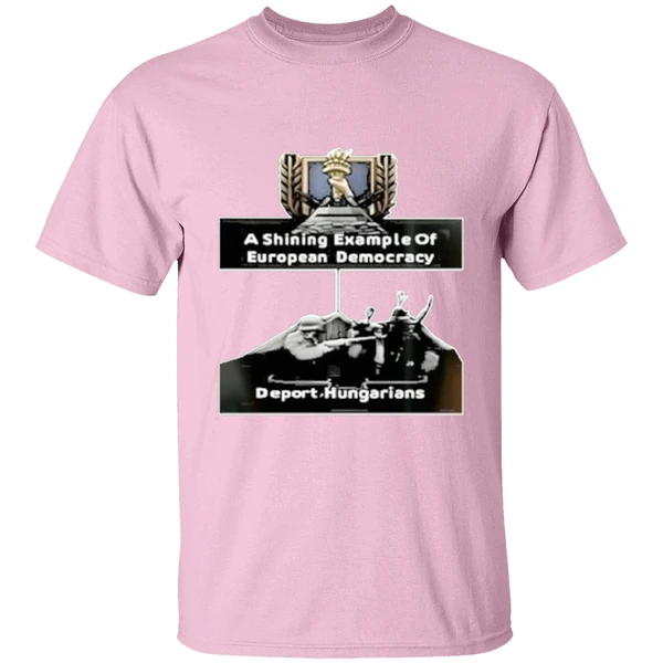jagermeisterski a shining example of european democracy deport hungarians shirt lightpink