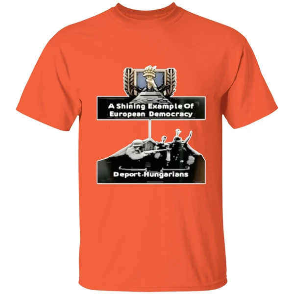 Jagermeisterski A Shining Example Of European Democracy Deport Hungarians Shirt - Image 6