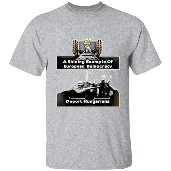 Jagermeisterski A Shining Example Of European Democracy Deport Hungarians Shirt - Image 9