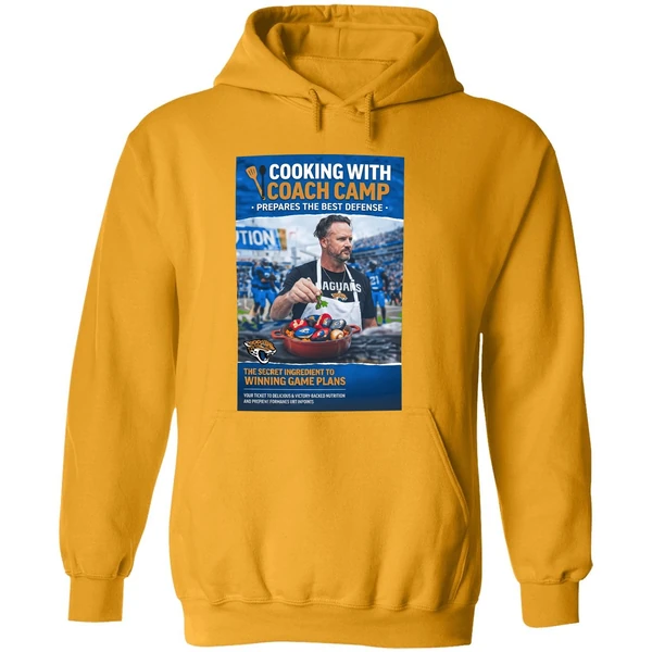 Jaguars Cooking With Coach Camp Hoodie