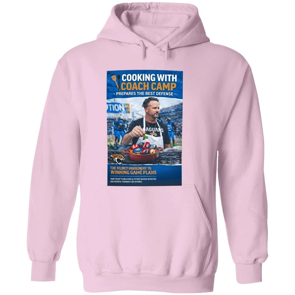 Jaguars Cooking With Coach Camp Hoodie - Image 5