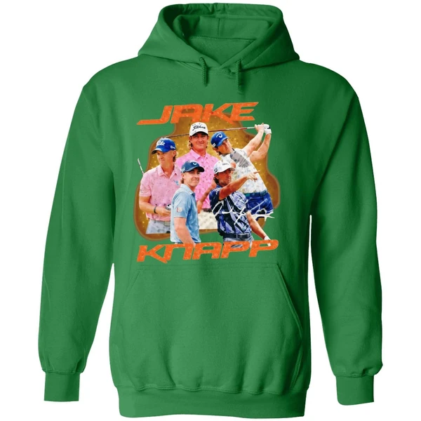 Jake Knapp Golf Vintage 90s Hoodie - Image 2