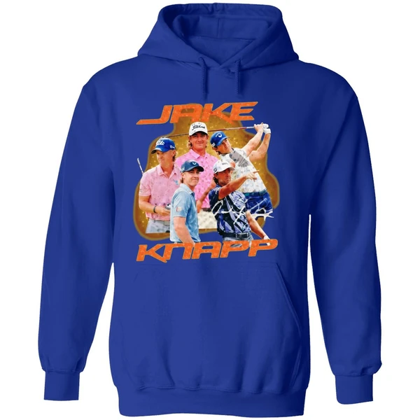 Jake Knapp Golf Vintage 90s Hoodie - Image 7