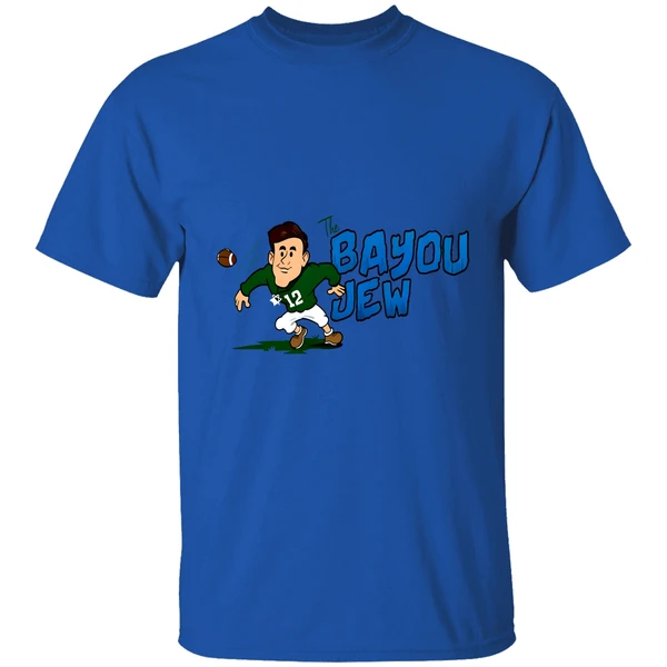 jake-retzlaff-bayou-jew-tulane-green-wave-football-shirt-royalblue