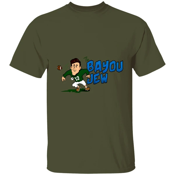 Jake Retzlaff Bayou Jew Tulane Green Wave Football Shirt - Image 9