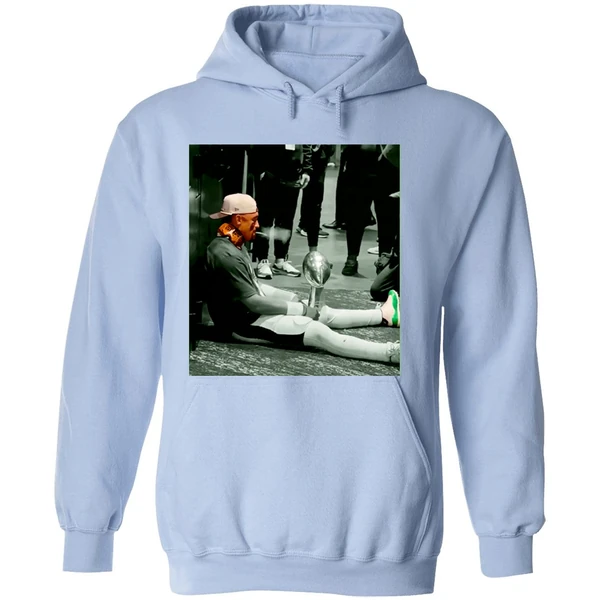 Jalen Hurts Celley Cigar Trophy Super Bowl Lix Hoodie - Image 4