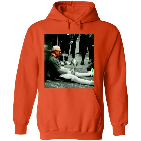 Jalen Hurts Celley Cigar Trophy Super Bowl Lix Hoodie - Image 6