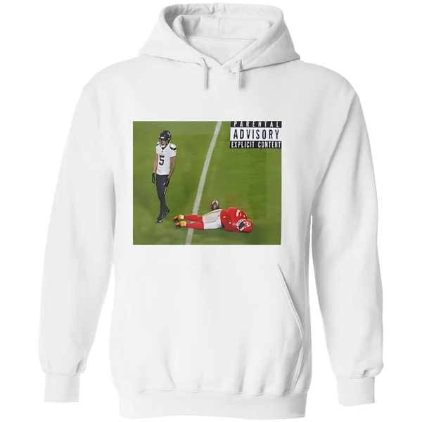 Jalen Pitre Delivers A Monster Hit To Rashee Rice Kansas City Chiefs Hoodie - Image 8
