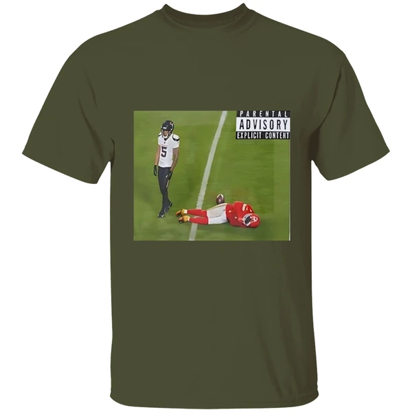 Jalen Pitre Delivers A Monster Hit To Rashee Rice Kansas City Chiefs Shirt - Image 4