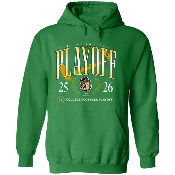 James Madison Dukes 2025 2026 College Football Playoff Hoodie - Image 2