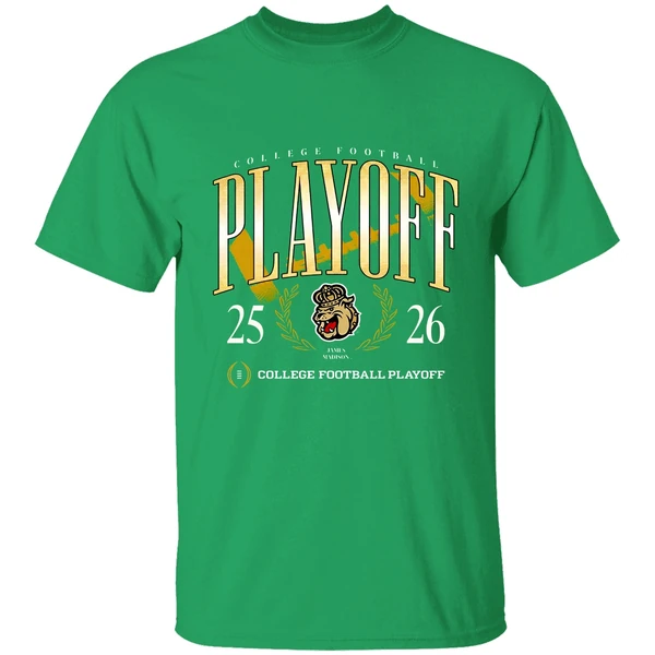 James Madison Dukes 2025 2026 College Football Playoff Shirt - Image 2