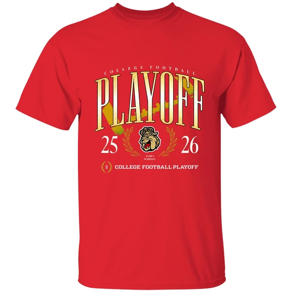 James Madison Dukes 2025 2026 College Football Playoff Shirt - Image 7