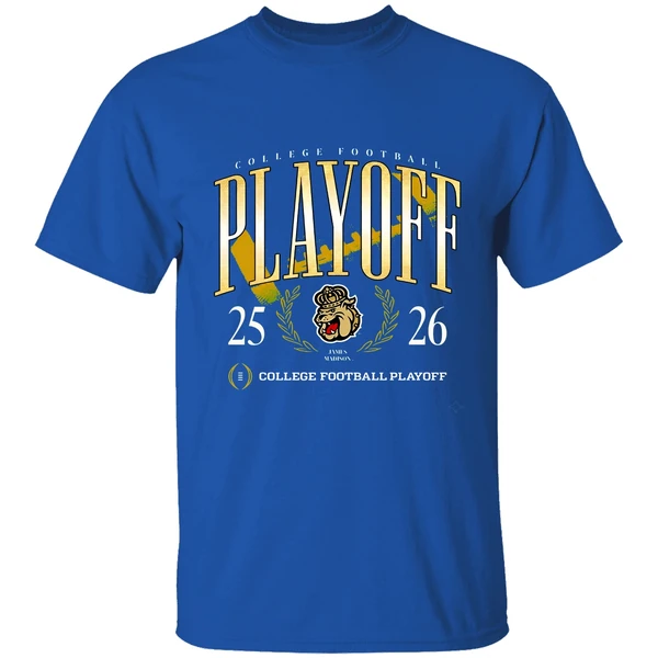 James Madison Dukes 2025 2026 College Football Playoff Shirt - Image 8