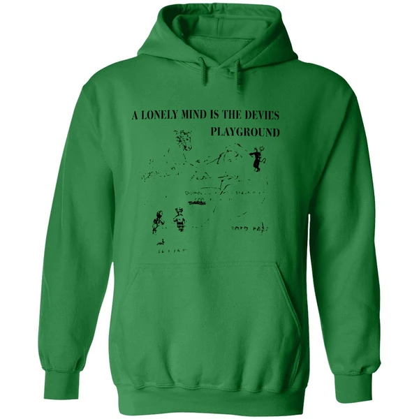 Jameson Williams A Lonely Mind Is The Devils Playground Hoodie - Image 2