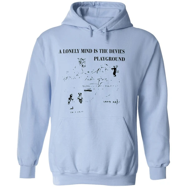 Jameson Williams A Lonely Mind Is The Devils Playground Hoodie - Image 4