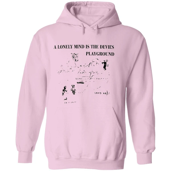Jameson Williams A Lonely Mind Is The Devils Playground Hoodie - Image 5