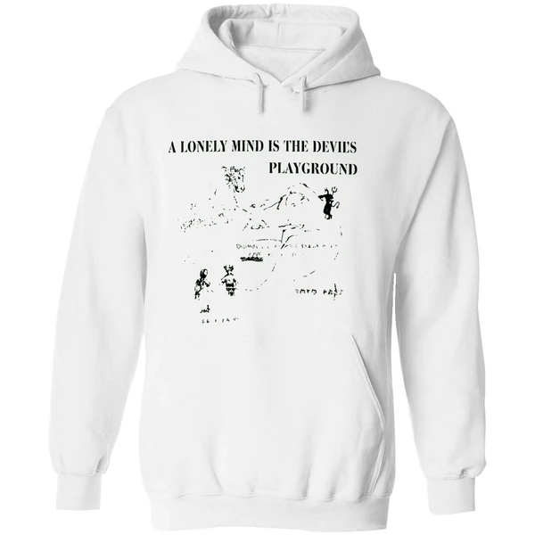 Jameson Williams A Lonely Mind Is The Devils Playground Hoodie - Image 8