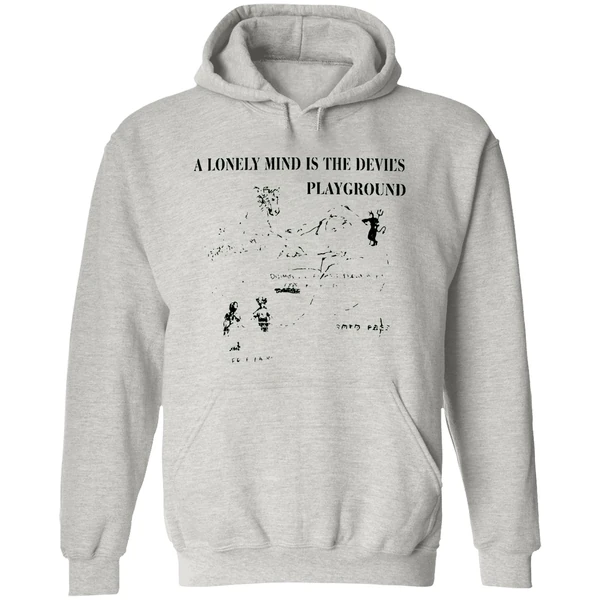 Jameson Williams A Lonely Mind Is The Devils Playground Hoodie - Image 9