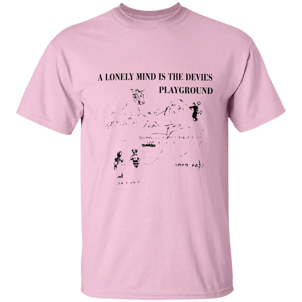 Jameson Williams A Lonely Mind Is The Devils Playground Shirt - Image 2