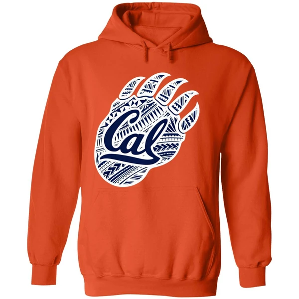 Jaron Keawe Sagapolutele Wearing Cal Bear Paws Hoodie - Image 6