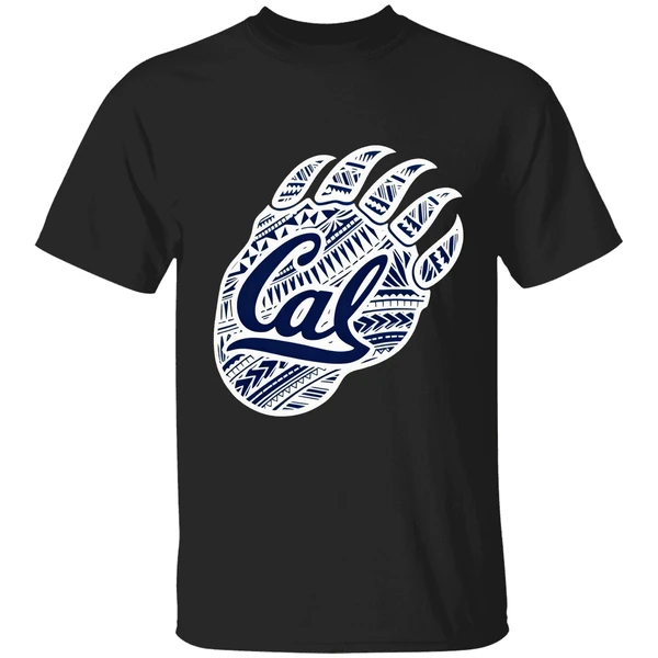 Jaron Keawe Sagapolutele Wearing Cal Bear Paws Shirt - Image 7