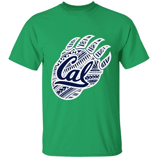 Jaron Keawe Sagapolutele Wearing Cal Bear Paws Shirt - Image 8