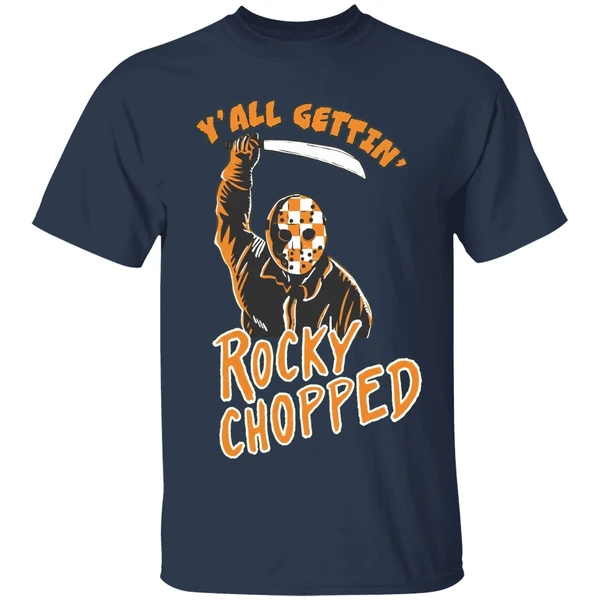 Jason Voorhees Rocky Chopped Yall Gettin Shirt - Image 5