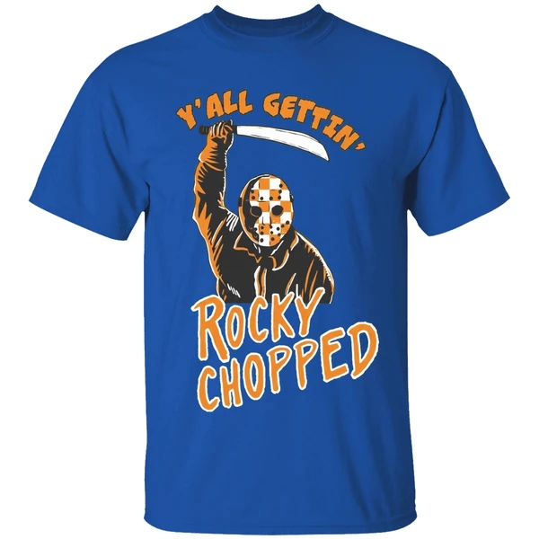 Jason Voorhees Rocky Chopped Yall Gettin Shirt - Image 8