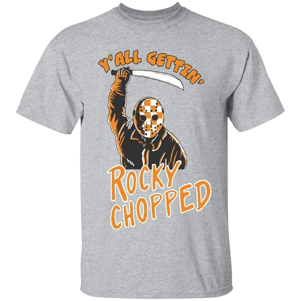 Jason Voorhees Rocky Chopped Yall Gettin Shirt - Image 9