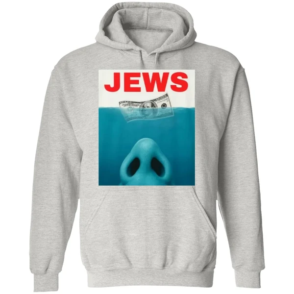Jaws Jews Hoodie - Image 9