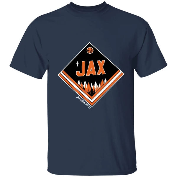 jax forrest logo shirt navy