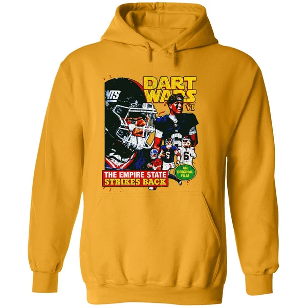 Jaxson Dart Star Wars New York Giants Dart Vader 2025 Nfl Hoodie