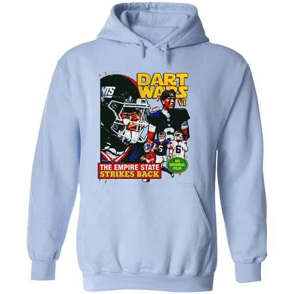 Jaxson Dart Star Wars New York Giants Dart Vader 2025 Nfl Hoodie - Image 4