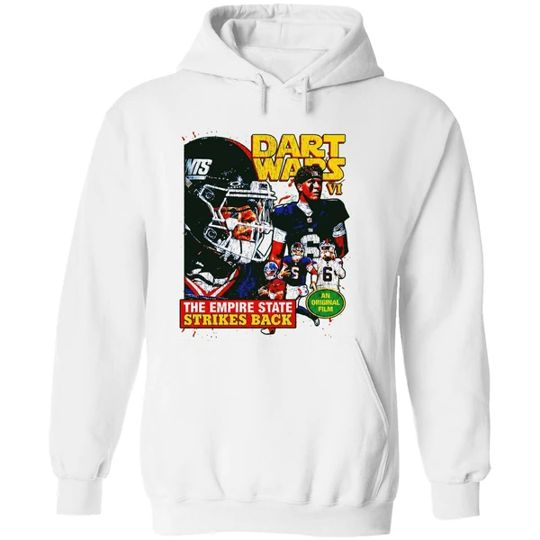 Jaxson Dart Star Wars New York Giants Dart Vader 2025 Nfl Hoodie - Image 8