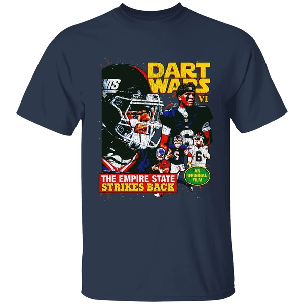 Jaxson Dart Star Wars New York Giants Dart Vader 2025 Nfl Shirt - Image 5
