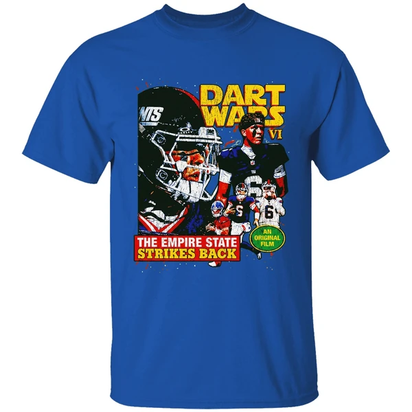 Jaxson Dart Star Wars New York Giants Dart Vader 2025 Nfl Shirt - Image 8