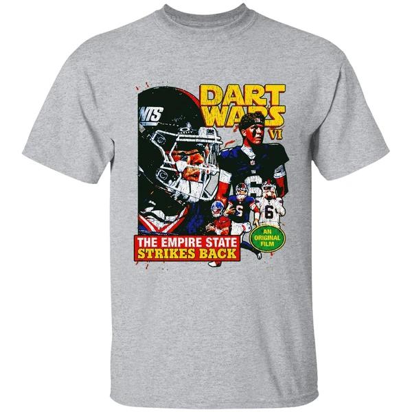 Jaxson Dart Star Wars New York Giants Dart Vader 2025 Nfl Shirt - Image 9
