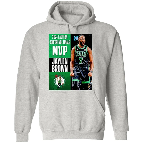 Jaylen Brown 2024 Eastern Conference Finals Mvp Hoodie - Image 9