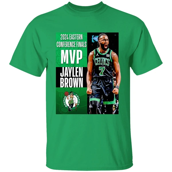 Jaylen Brown 2024 Eastern Conference Finals Mvp Shirt - Image 2