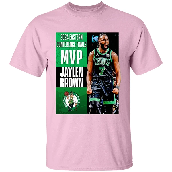 Jaylen Brown 2024 Eastern Conference Finals Mvp Shirt - Image 3