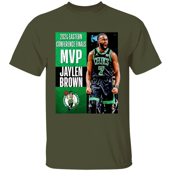 Jaylen Brown 2024 Eastern Conference Finals Mvp Shirt - Image 4