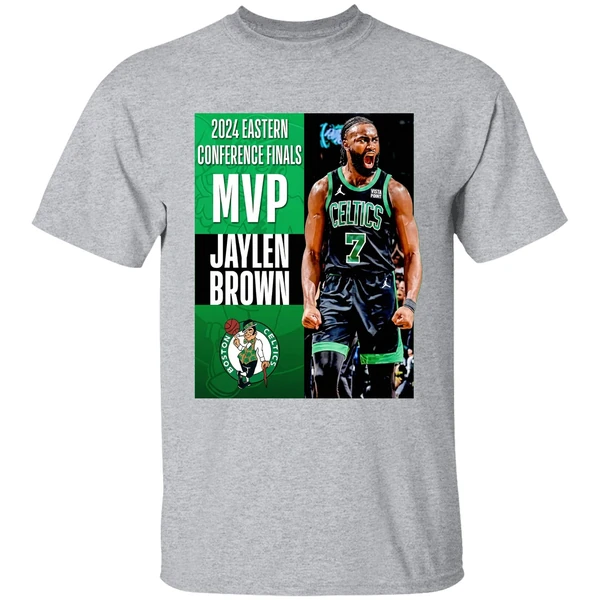 Jaylen Brown 2024 Eastern Conference Finals Mvp Shirt - Image 9