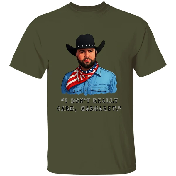 Jd Vance I Dont Really Care Margaret Quote Meme Shirt - Image 3