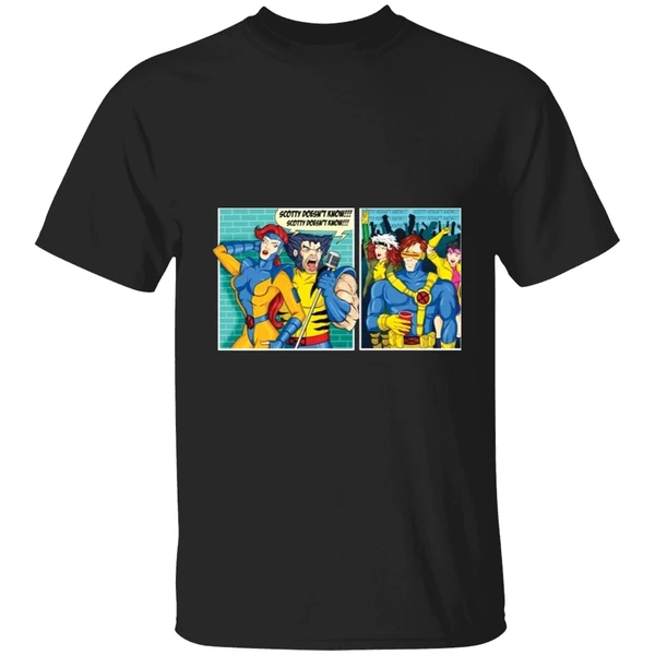 Jean Grey And Performance Scotty Doesn't Know Mashup Xmen Shirt