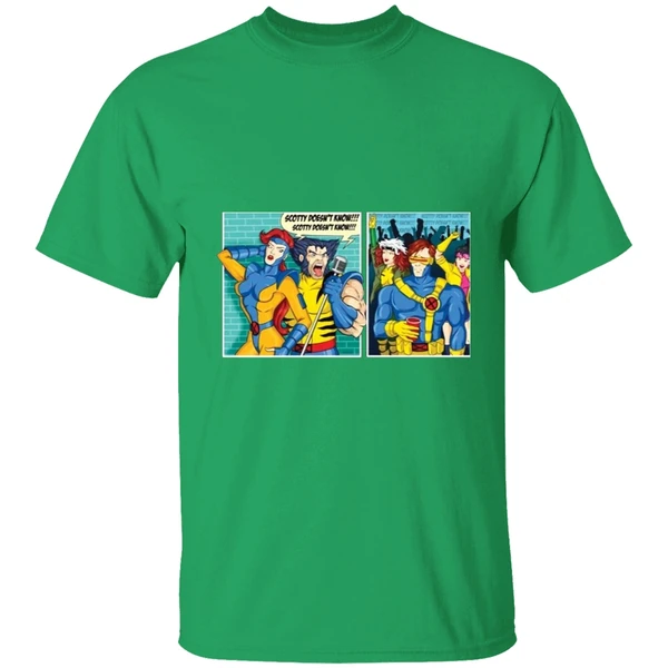 Jean Grey And Performance Scotty Doesn't Know Mashup Xmen Shirt - Image 2