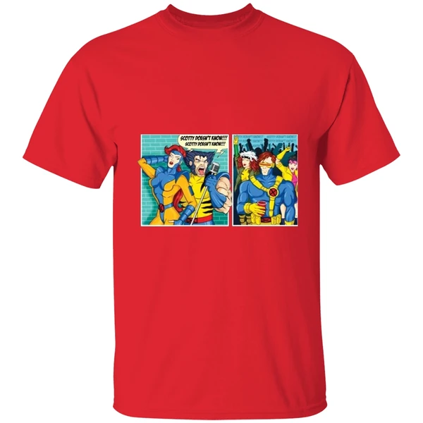 Jean Grey And Performance Scotty Doesn't Know Mashup Xmen Shirt - Image 7